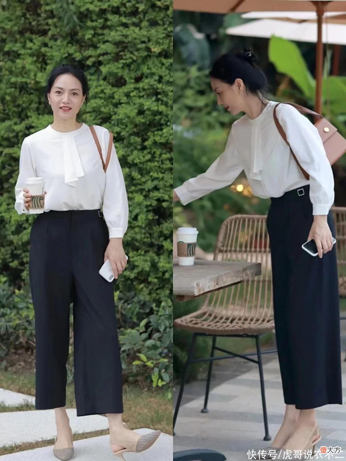 【就爱时尚】比30岁女人还美的50岁妈妈，除了会保养、仪态好外，穿衣也很得体