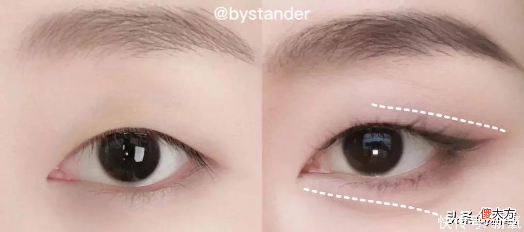 【时尚一点】如何用眼线调整眼型，照抄就行？