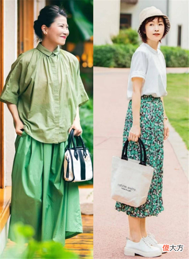 【就爱时尚】女人上了年纪,气质是高级还是油腻?看她穿的裙就知道,差别很大