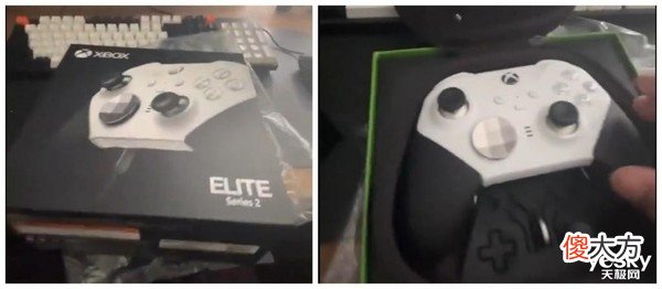 【游戏世界】微软新款xbox精英手柄二代曝光：主面板换成白色