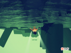 【游戏迷】光遇水族馆打卡，驯龙算什么？真正的猛士，领养冥龙当爱宠