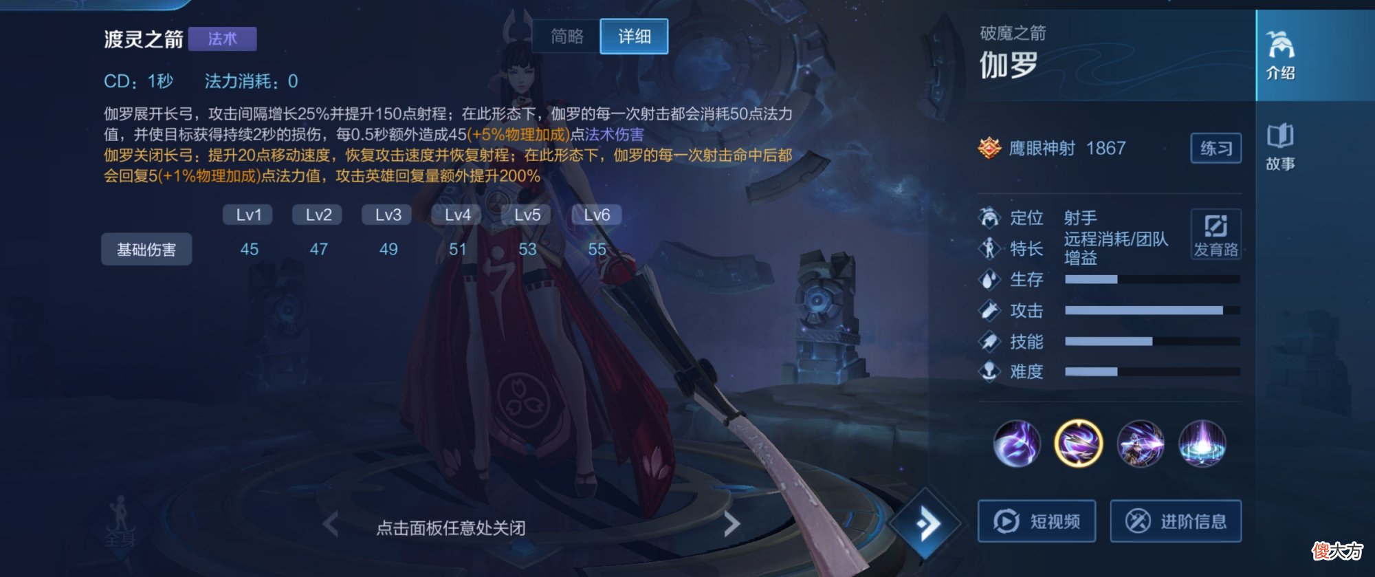 【游戏迷】伽罗出装测评，“苍穹”和“电刀”哪个更实用？用数据分析利弊