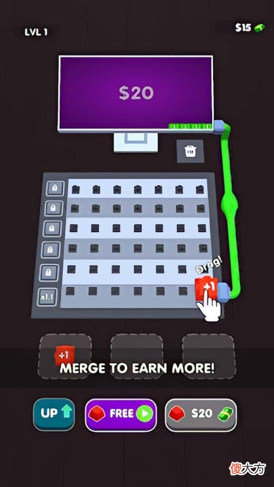 【游戏世界】Rollic组合键盘休闲游戏《Button Fever》合成排列自定义