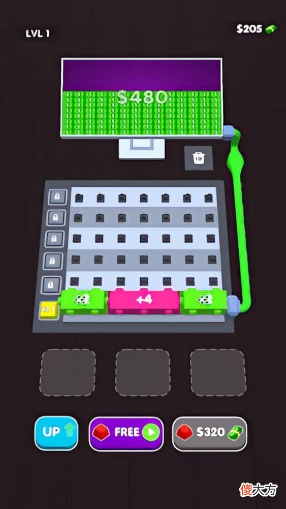 【游戏世界】Rollic组合键盘休闲游戏《Button Fever》合成排列自定义