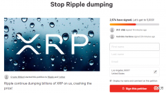 王瑞锡| 瑞波公司大量抛售XRP引发投资者不满！超2500个签名请愿停止抛售XRP