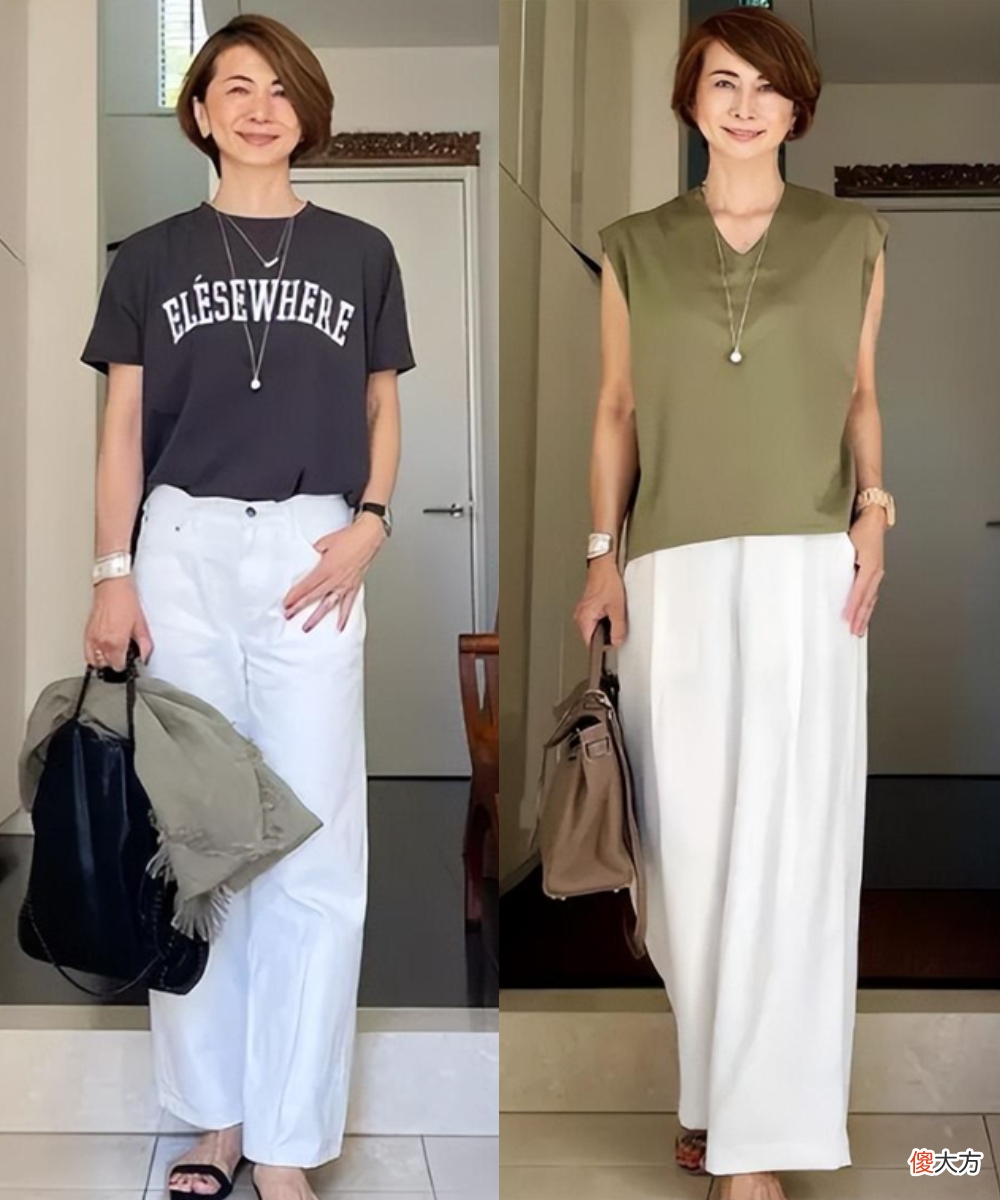 【时尚一点】50＋剪短发的女人太有气质了：衣不穿花，发不过肩，打扮干净利落