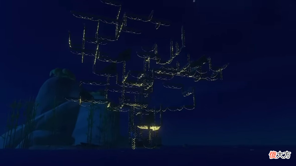 【游戏世界】《raft》玩家花9小时盖出一个龙卷风木筏设计图