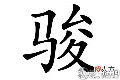 才智超群的寓意 骏字五行属什么？(图文)