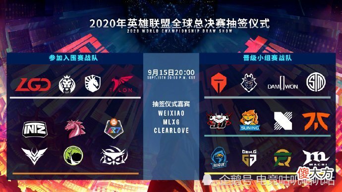 【游戏迷】S10抽签仪式嘉宾公布，御三家以另一种方式齐聚世界赛
