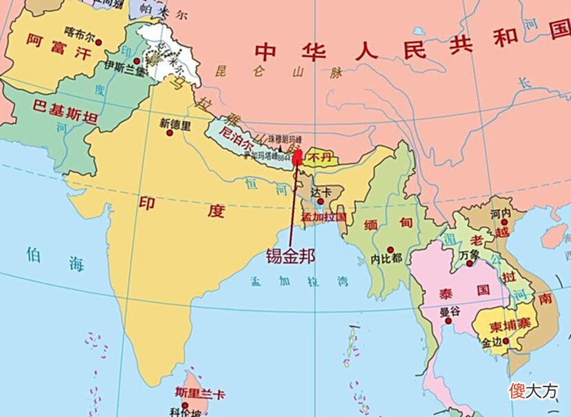 【爱历史】该国曾149次致电我国，请求加入中国，但最终被印度吞并