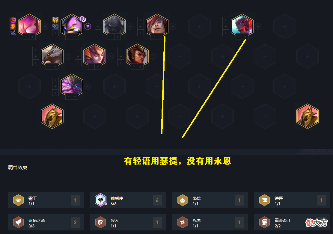 【游戏世界】棋高弈招：云顶世界赛冲出黑马阵容 6神盾法爆霞 上分就是稳