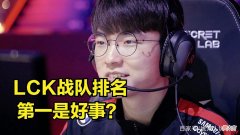 【游戏世界】拳头官方毒奶排名图火了，LPL观众希望：LCK战队永远强于TES和RNG