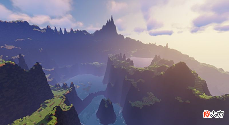 【游戏世界】玩家在《Minecraft》盖出了《旷野之息》海拉鲁王国，可免费下载