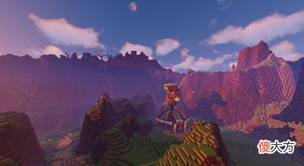 【游戏世界】玩家在《Minecraft》盖出了《旷野之息》海拉鲁王国，可免费下载
