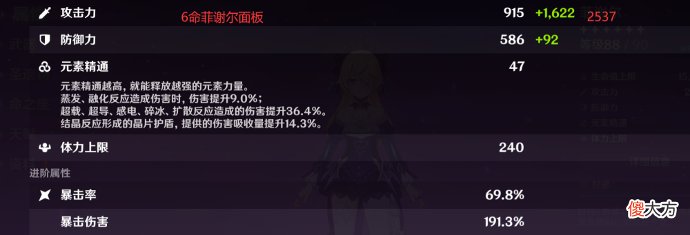 【游戏世界】原神：0命八重和6命菲谢尔带上循环对比