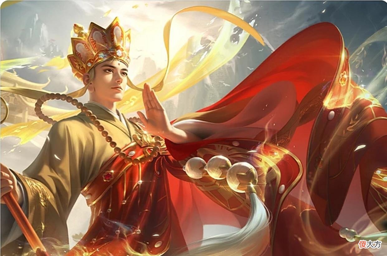 【游戏世界】王者荣耀金蝉皮肤上线，唐三藏手感真的很不错