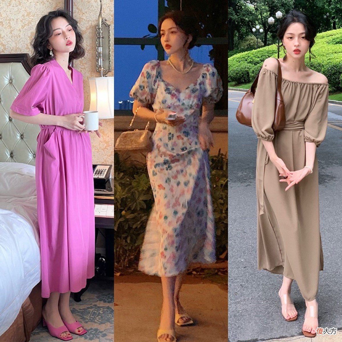 【就爱时尚】连衣裙怎么挑选?教你几个小技巧,优雅显瘦,很有女人味