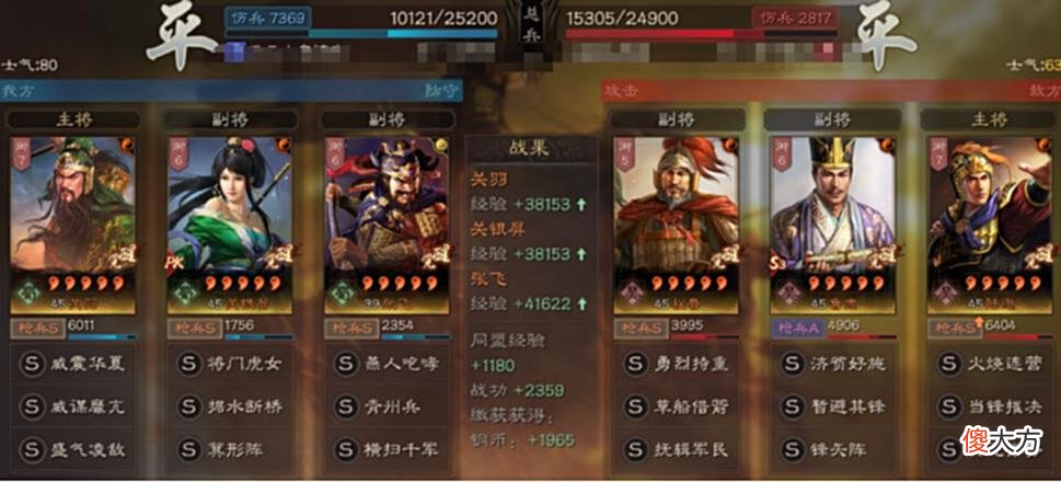 【游戏世界】三战：「复古关关张测评」版本节奏造神，成就“骑兵杀手”美名