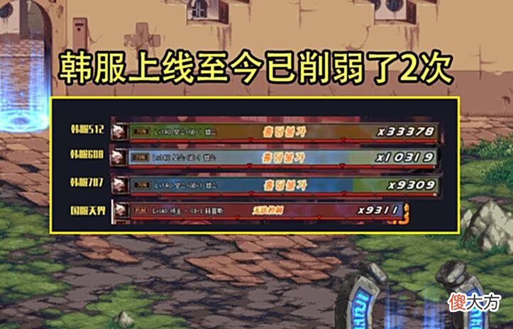【游戏世界】DNF：战神本上线削弱版原因找到！加倍过了头，但可能偷加防御