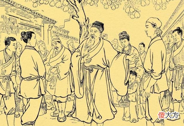 【历史故事】民间故事：书生考中秀才，目中无人，羞辱寡妇，屠夫劝其回归正途