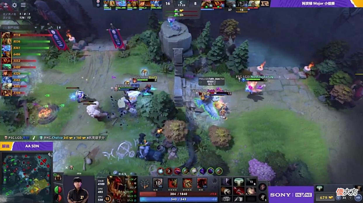 【游戏世界】Dota2-阿灵顿Major超级春晚：令人失望的对局，RNG犯病痛失好局！