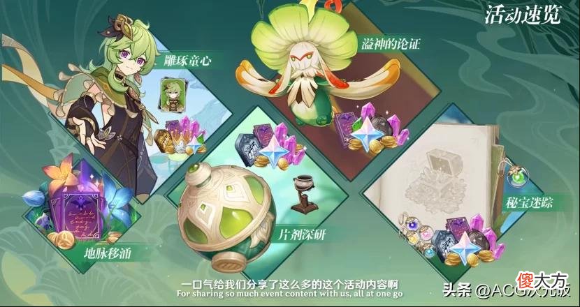 【游戏迷】大伟哥现身原神前瞻直播，提纳里进常驻池，须弥再创质量新高