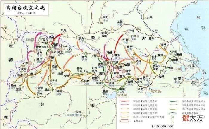 【爱历史】横扫欧亚大陆的蒙古大军，为何灭宋之战打的如此艰难？