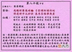 黄大仙灵签80-第八十签解签