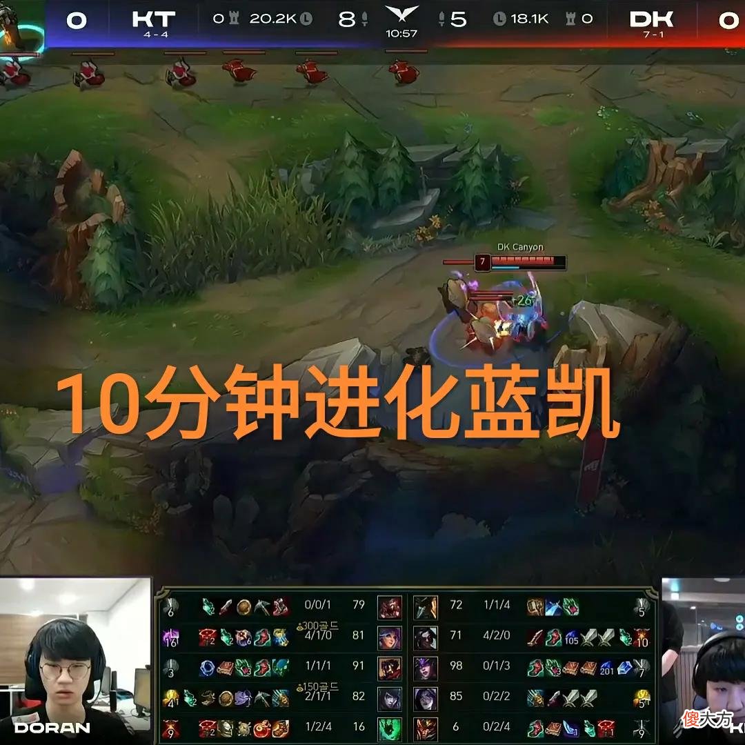 【游戏迷】十分钟蓝凯辅助皇子?“DWG让一追二,IG和FPX队标亮相LCK比赛”