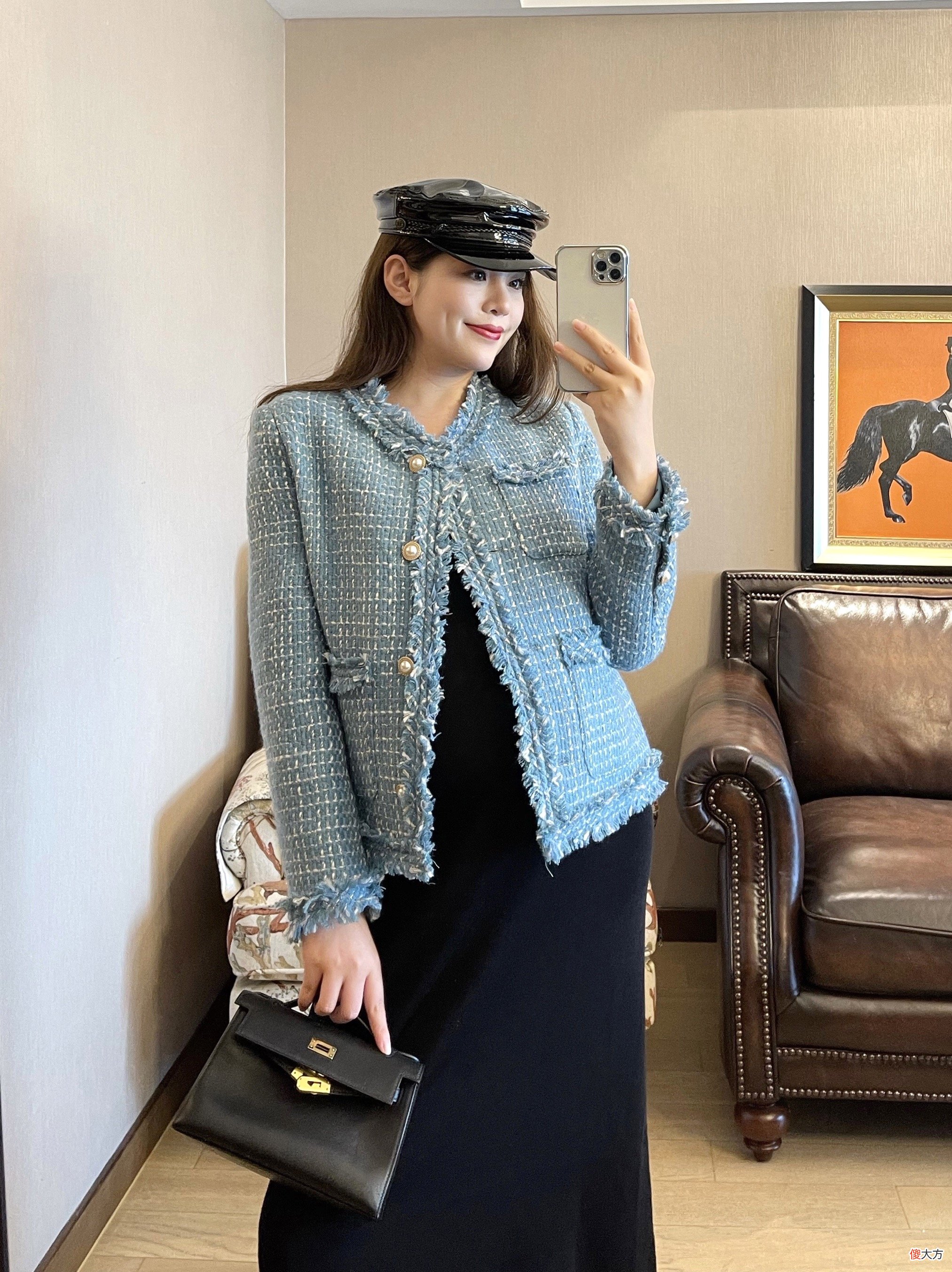 chic孕妈穿搭,“带球工作”的孕妈,如何舒服自己又不邋遢?