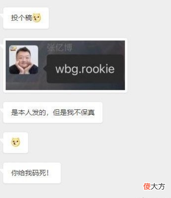 【游戏世界】Rookie加入WBG？iG教练爆料：iG强行让我们变成无业游民
