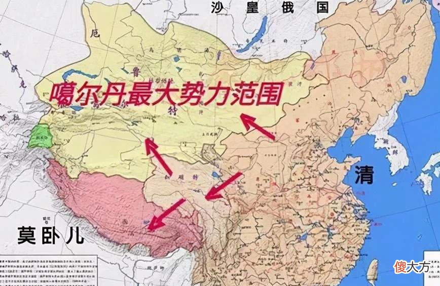 【爱历史】康熙帝雄才大略，但一顿操作猛如虎，却没能让这个草原枭雄上当