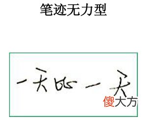 笔迹心理学分析【图解】