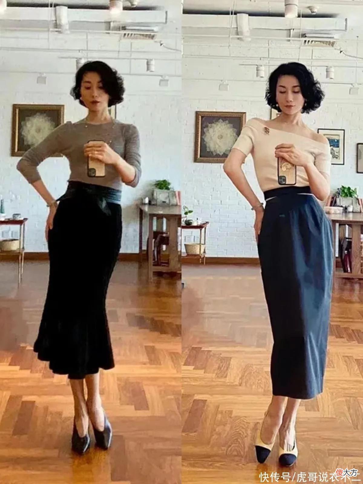 【时尚一点】建议50岁女人：穿衣远离大妈装，学学这些素人妈妈，气质更优雅