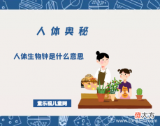 「人体奥秘百科」人体生物钟是什么意思