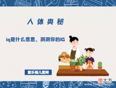 「人体奥秘百科」IQ是什么意思，测测你的IQ