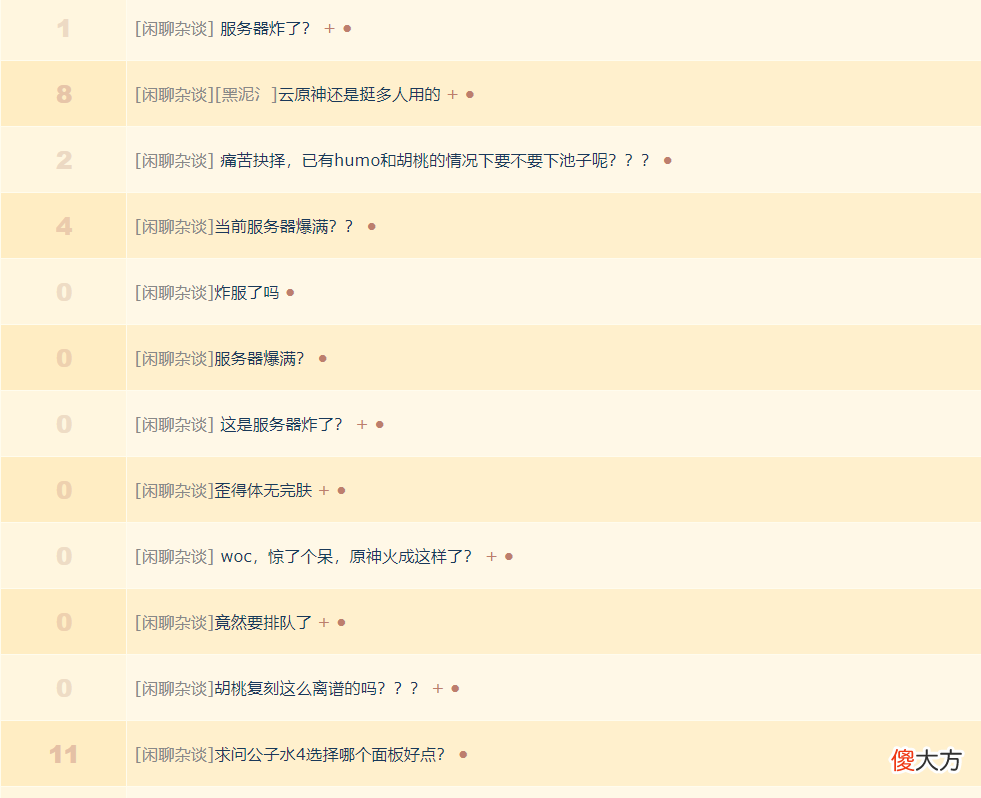 【游戏世界】胡桃热度有多强？池子上线致服务器人满为患，璃月3C荣光延续