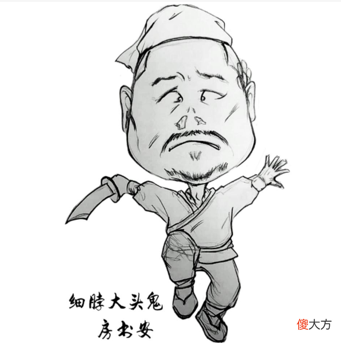 【爱历史】如何评价《白眉大侠》中的人物房书安？