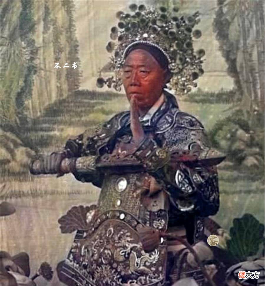 【历史故事】清末大太监李莲英的彩色老照片