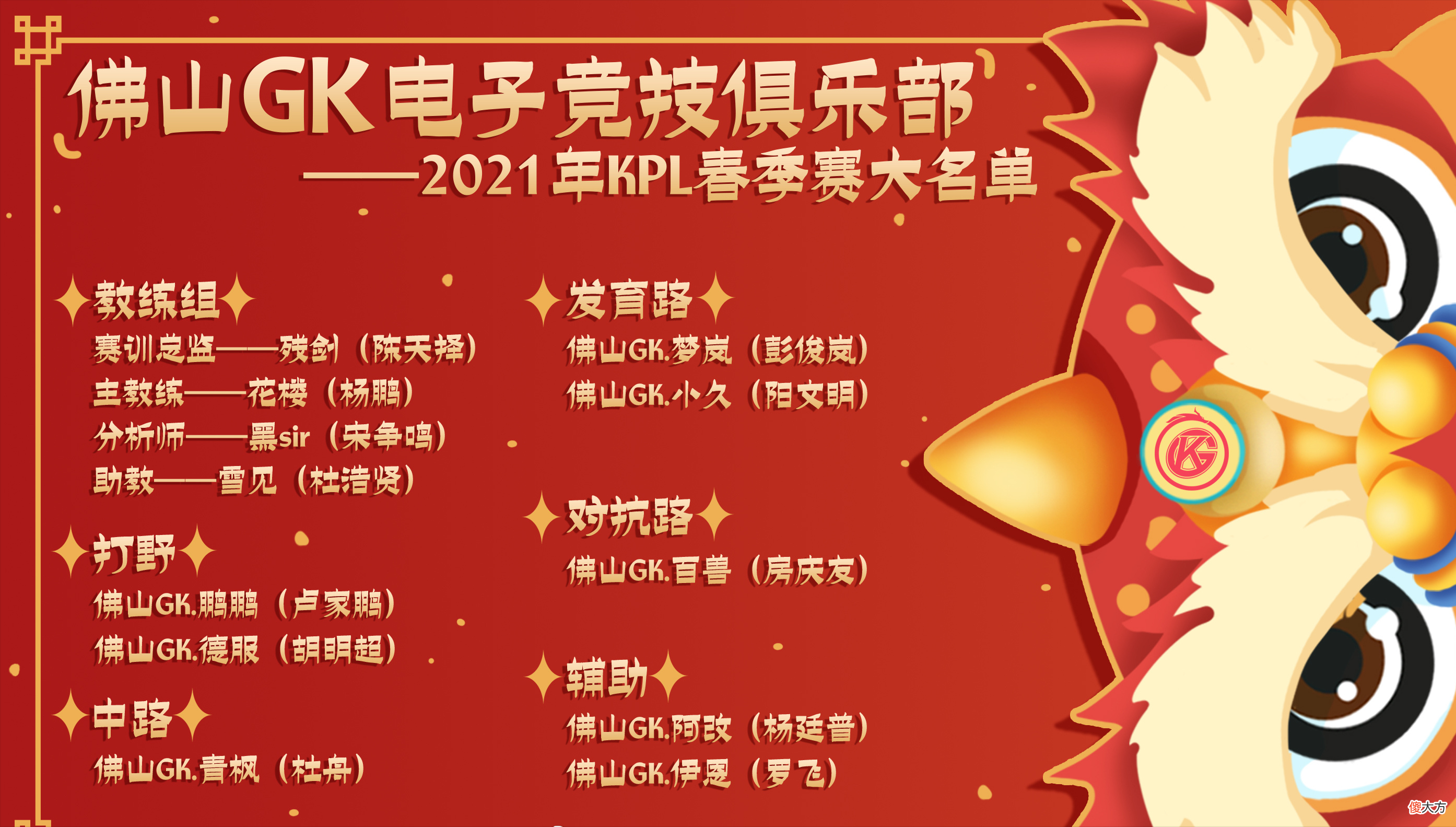 【游戏迷】2021KPL春季赛大名单！梦泪久诚诺言Alan都在大名单