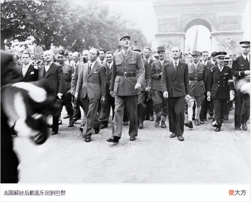 【爱历史】二战“自由法国”军力1：仅有7000多人，戴高乐名气不足