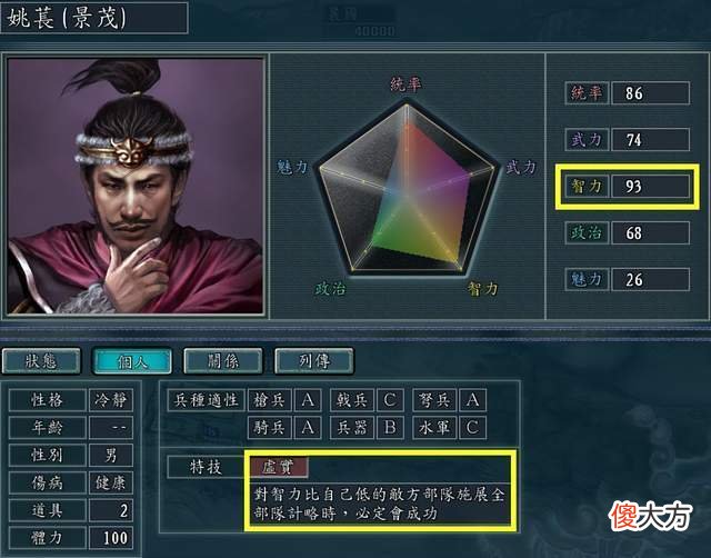 【游戏迷】三国志11冉闵抗胡剧本中的顶级谋士