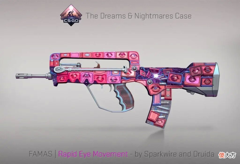 【游戏迷】有你喜欢的吗《CSGO》的如梦如画主题被选中的所有皮肤