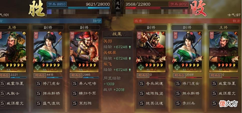 【游戏世界】三战《英雄结集》20天战况总结：盾兵还是大爹，关关张越来越多