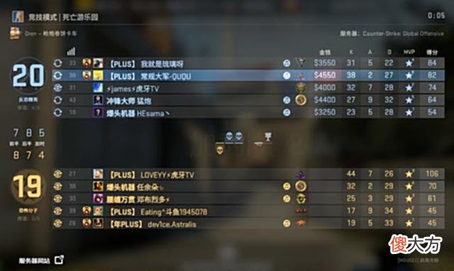 【游戏世界】CSGO：退役选手展现超强个人实力，游乐园一人守三点带队取胜！