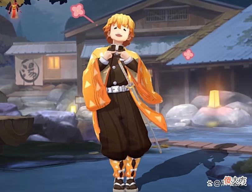 【游戏迷】阴阳师SSR我妻善逸式神建模详解表情包完美还原动画造型