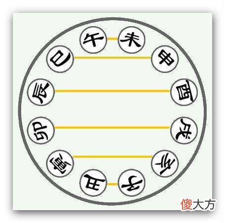 十二地支藏象