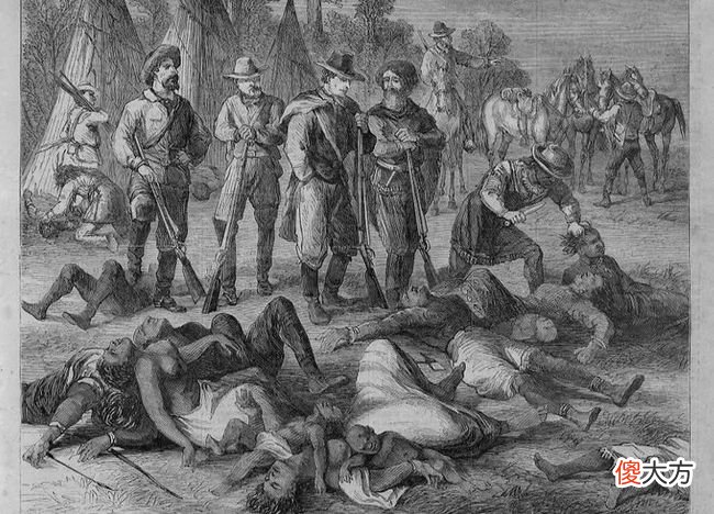 【爱历史】美国对印第安人的屠杀：只有死掉的印第安人，才是好印第安人