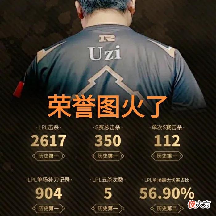 【游戏迷】Uzi“职业荣誉图”火了，和Mlxg连麦解说比赛，依旧是LPL的王者
