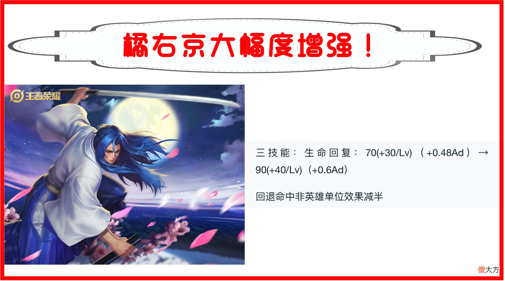 【游戏迷】体验服澜再次削弱，镜的伤害回调！云缨和橘右京大幅度增强，刘邦和阿轲也被调整！